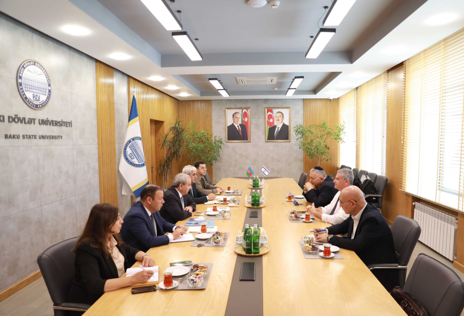 Israel’s Bar-Ilan University delegation visits Baku State University