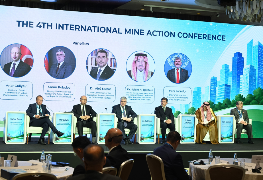 Minatəmizləmə fəaliyyəti şəhərlərin bərpası üçün əsas amil kimi – Panel müzakirə