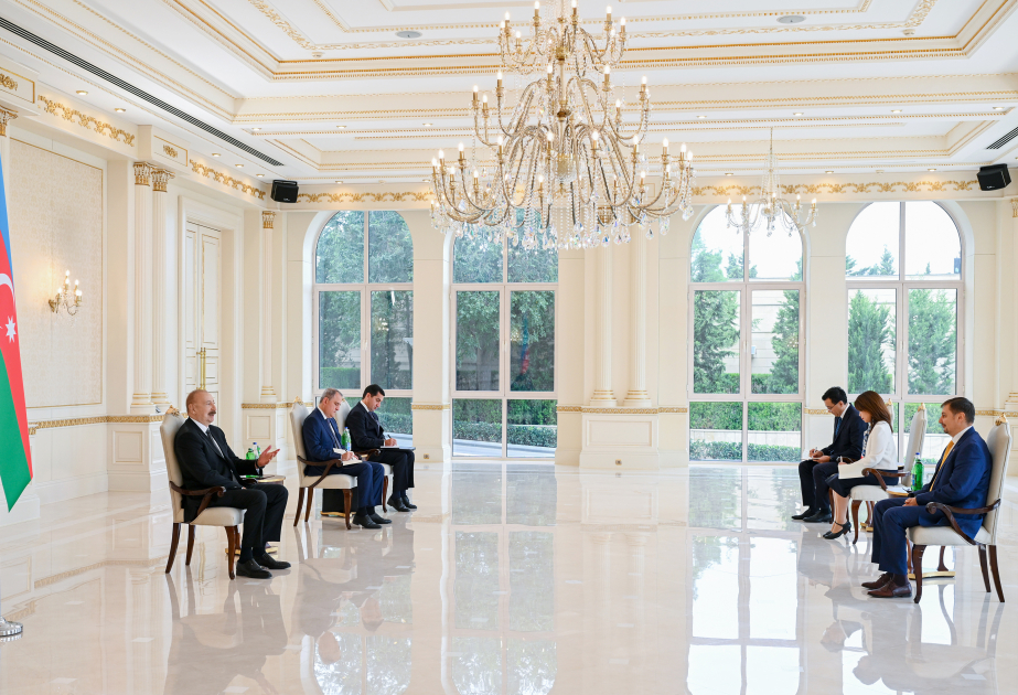 Президент Ильхам Алиев принял новоназначенного резидента-координатора ООН в Азербайджане