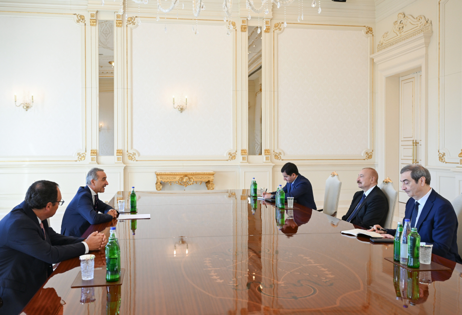 Prezident İlham Əliyev ATƏT Parlament Assambleyasının prezidentini qəbul edib