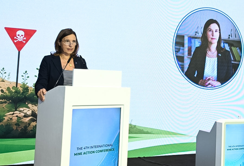 Mariyana Kuyundziç: Aİ mina fəaliyyəti sahəsində Azərbaycan üçün etibarlı və uzunmüddətli tərəfdaş olaraq qalır