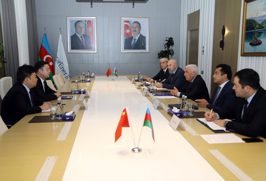 “AzərEnerji” Çin şirkəti ilə əməkdaşlığın genişləndirilməsi imkanlarını dəyərləndirib