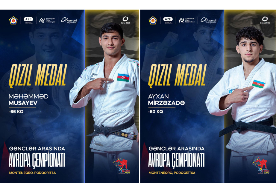 Azerbaijani judoka crowned European champion