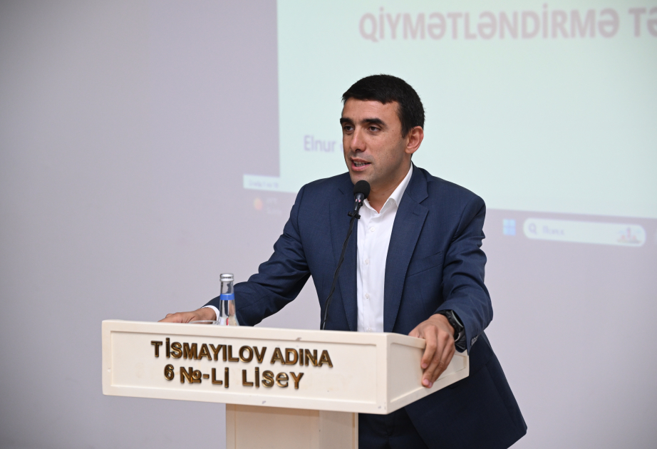 Elnur Əliyev: Səriştəəsaslı məzmun və qiymətləndirmə istiqamətində mühüm islahatlar həyata keçirilib