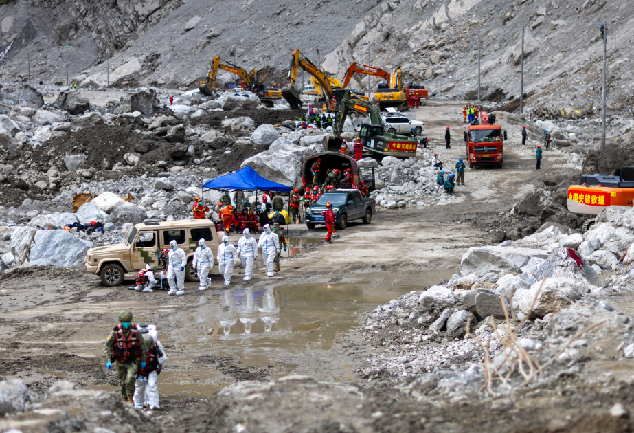 Çinin Tibet bölgəsindəki daşqında ölənlərin sayı 31-ə çatıb