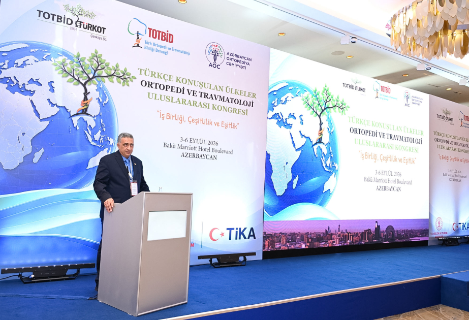 Bakıda Türk dünyası travmatoloq və ortopedlərinin beynəlxalq konqresinin açılışı olub