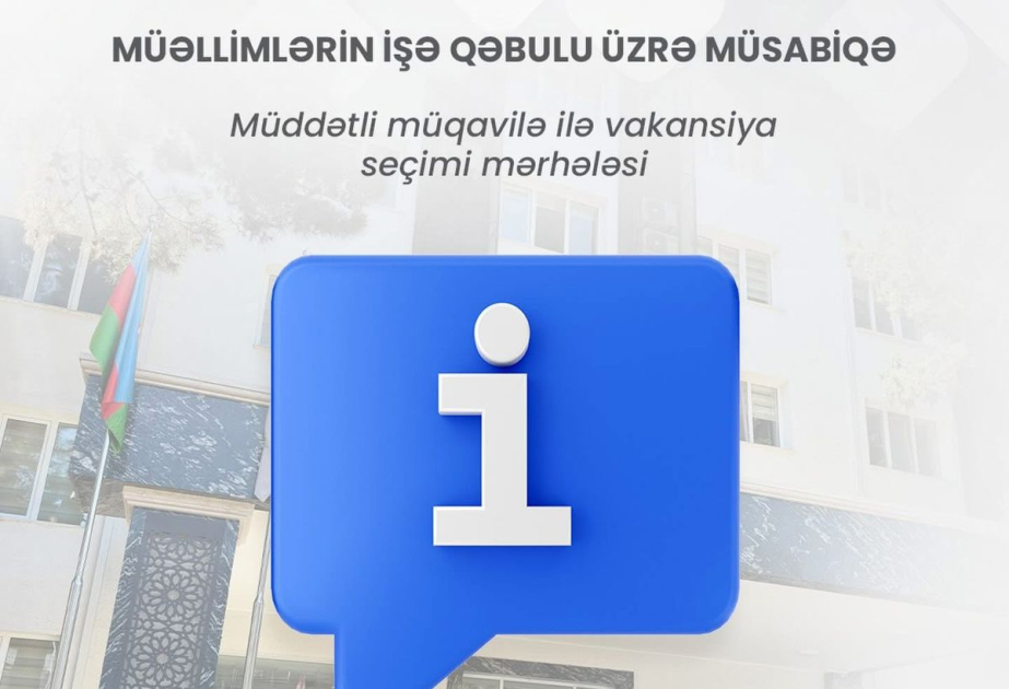 MİQ üzrə müsabiqədə müddətli əmək müqaviləsi ilə vakansiya seçiminin nəticələri elan olunub