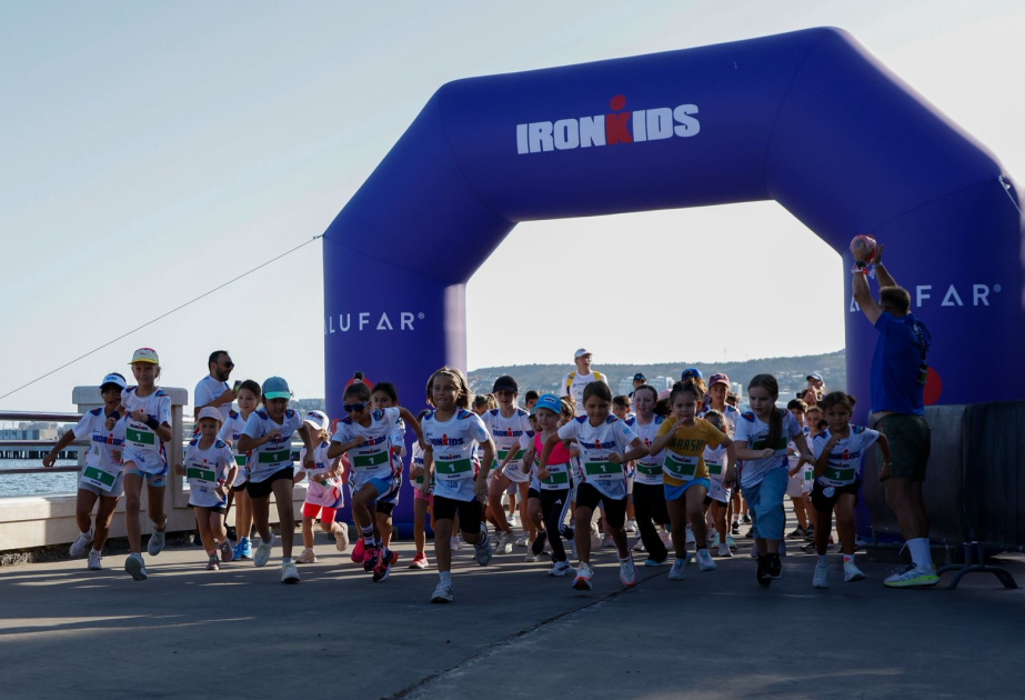 Bakıda “IRONMAN 70.3”çərçivəsində“IRONKIDS” və “Fun Run” yarışları təşkil olunub