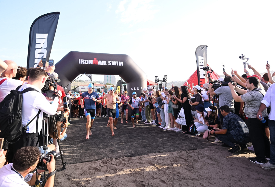 Bakının ev sahibliyi etdiyi “IRONMAN 70.3” triatlon yarışı başlayıb