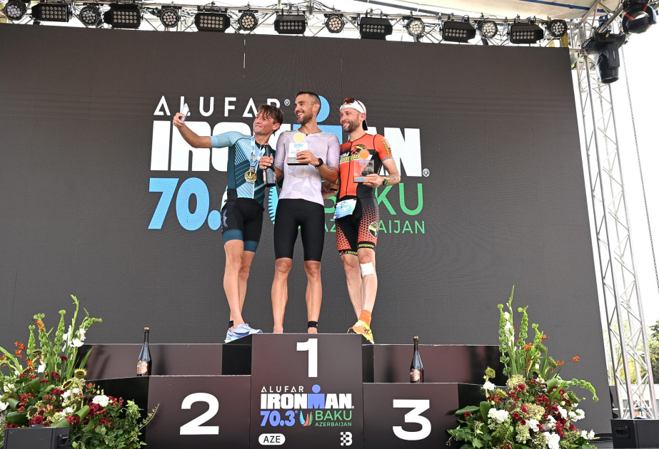 Üç azərbaycanlı atlet “IRONMAN 70.3” triatlon yarışının qalibi olub
