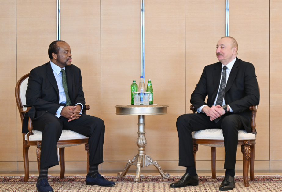 Le président azerbaïdjanais : Les conditions sont actuellement réunies pour développer les relations entre l’Azerbaïdjan et l’Eswatini