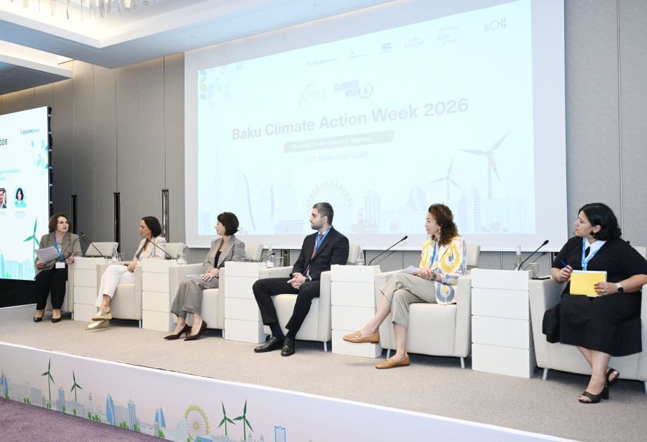 BCAW2026 çərçivəsində yaşıl enerji sənayesinin inkişafı müzakirə olunur
