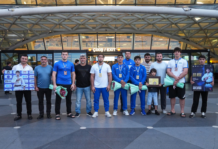 Aserbaidschanische Judokas kehren mit fünf Medaillen von EM zurück