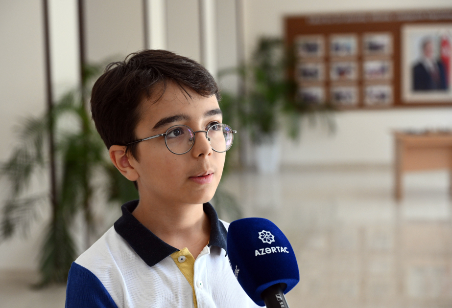 İkiqat bürünc medal qazanan məktəbli: Özümə deyirəm ki, sən bunu bacararsan