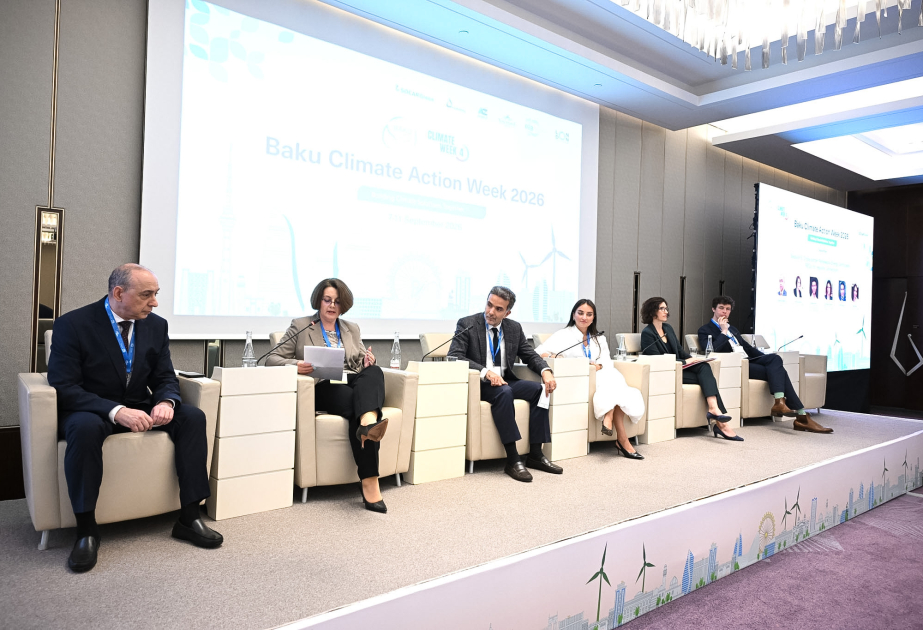 На «Бакинской неделе климатических действий 2026» обсуждены трансграничные сертификаты возобновляемой энергии -  ОБНОВЛЕНО