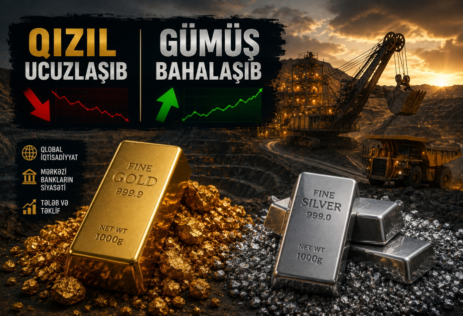 Gold verbilligt sich, Silber wird teurer