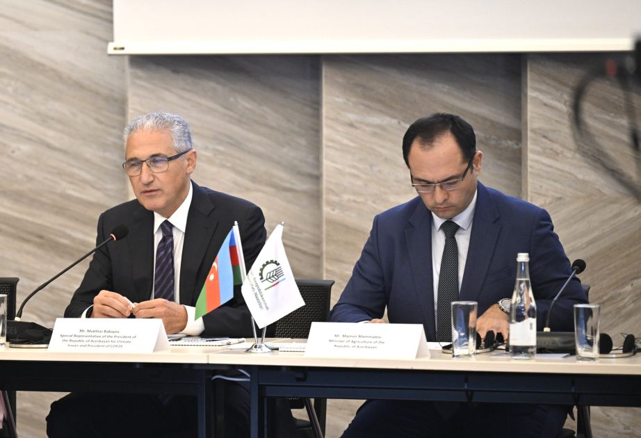 Muxtar Babayev: Artıq iqlim dəyişikliyini müşahidə etmirik, onu birbaşa yaşayırıq