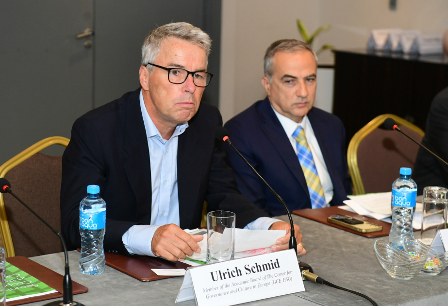 Ulrix Şmid: Cənubi Qafqazda sülh təşəbbüslərinin regional əməkdaşlığa təsiri xüsusi maraq doğurur