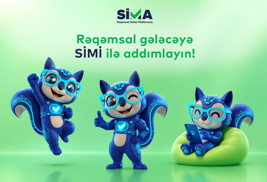 ® SİMA yeni maskotu “Simi”ni təqdim edib