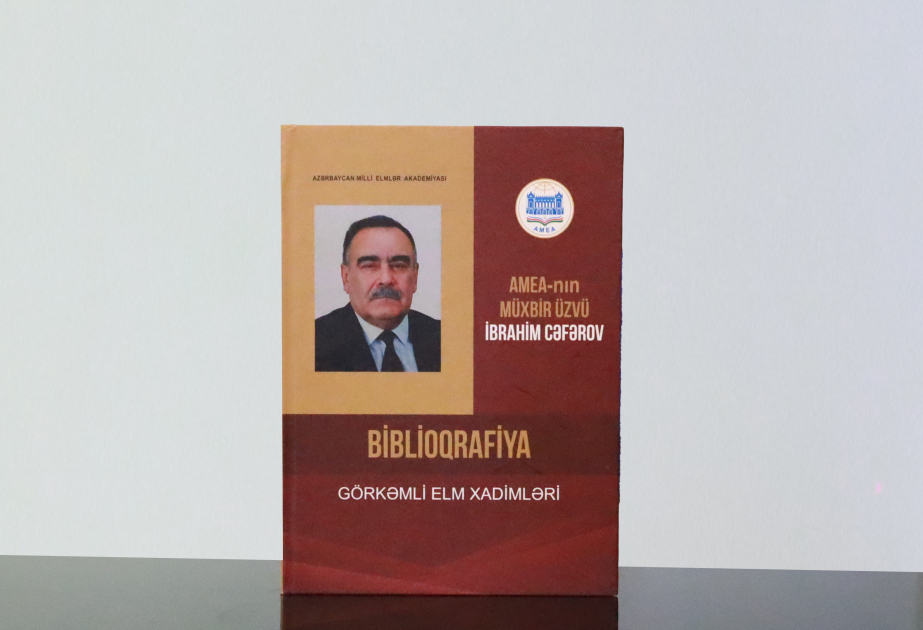 Professor İbrahim Cəfərovun 70 illik yubileyinə həsr olunmuş biblioqrafik göstərici nəşr edilib