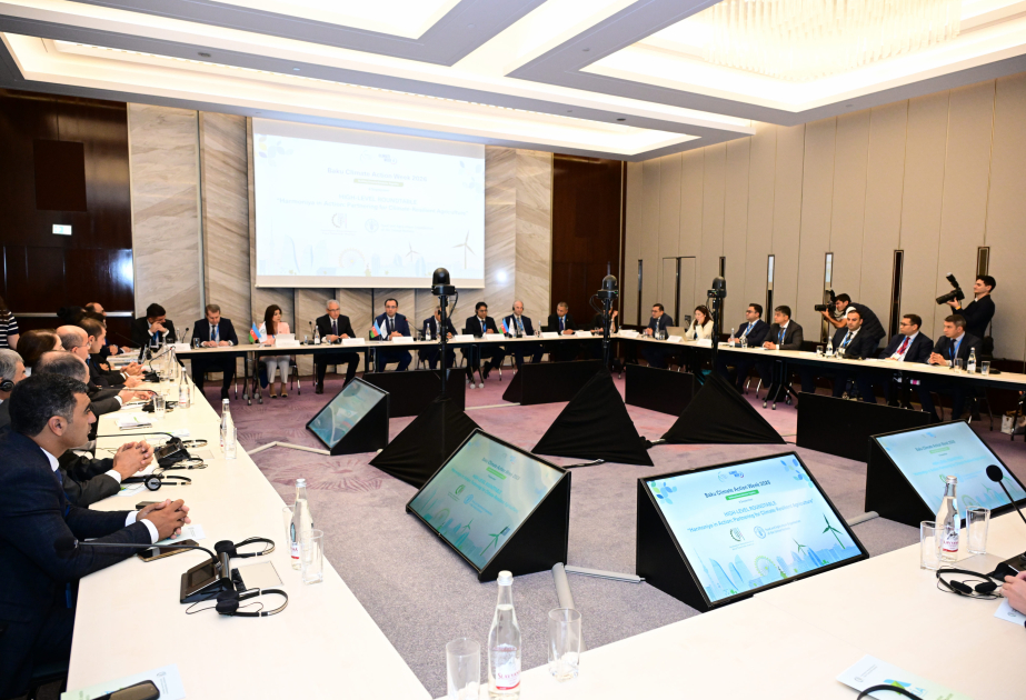 BCAW2026: Kənd təsərrüfatının iqlim çağırışlarına davamlılığı əsas müzakirə mövzusu olub
