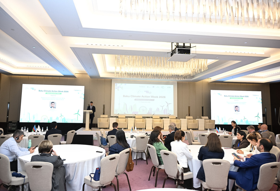 “Bakı İqlim Fəaliyyəti Həftəsi 2026” çərçivəsində dayanıqlı rəqəmsallaşmaya dair panel sessiya keçirilir