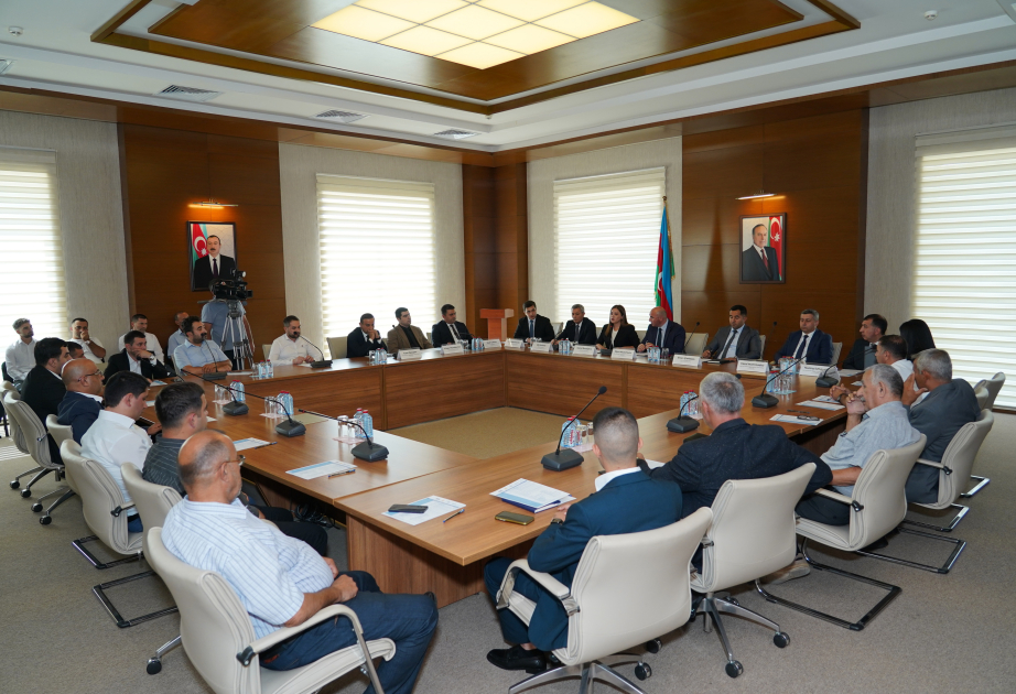 İş yerlərində təhlükəsizlik: Ağdaşda sahibkarlarla müzakirə