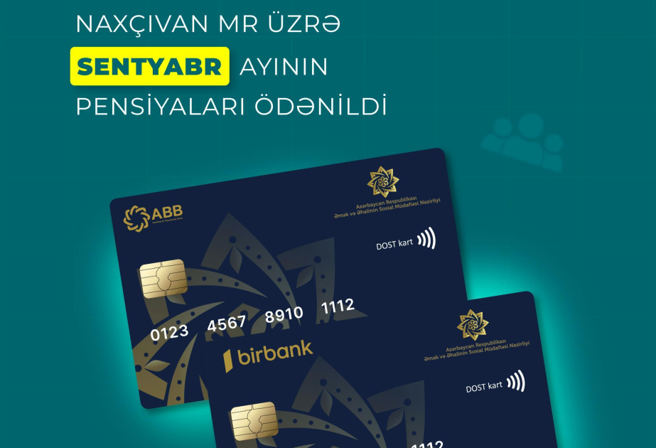 Naxçıvan üzrə sentyabr ayının pensiyaları ödənilib