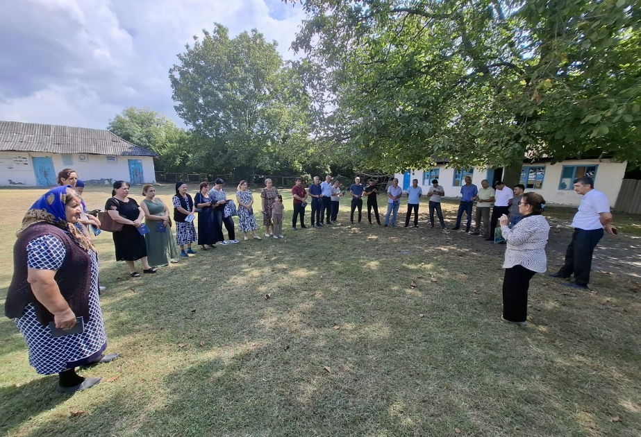 Şəki və Zaqatala sakinləri Amerika ağ kəpənəyi ilə bağlı maarifləndiriliblər
