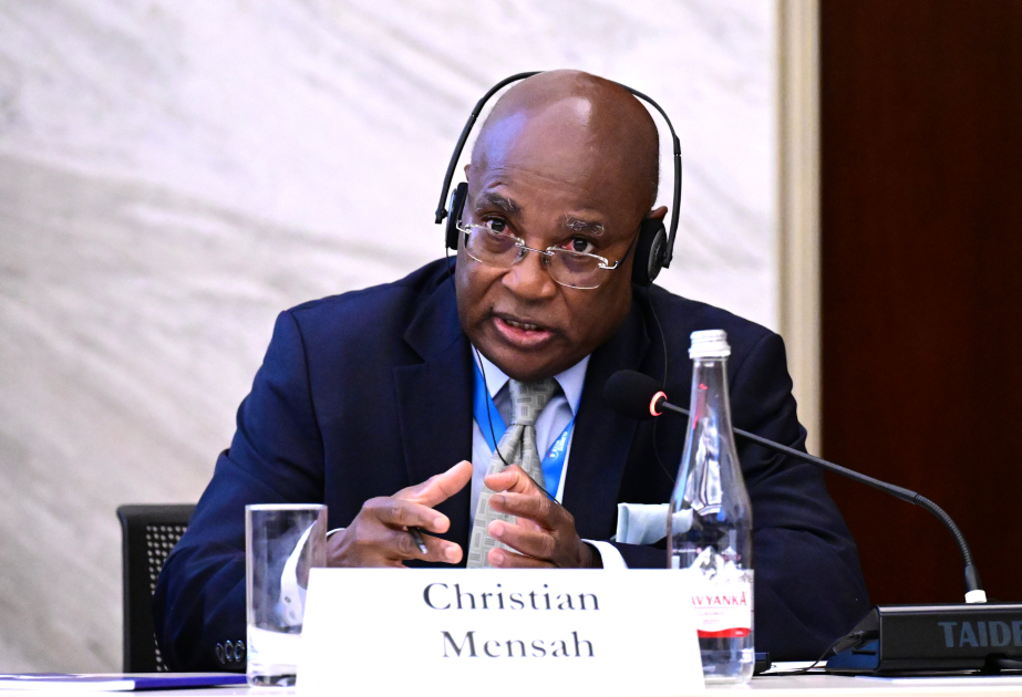 Kristian Mensah: Məqsədimiz öhdəliklərin real fəaliyyətə çevrilməsi üçün zəruri şəraitin yaradılmasıdır