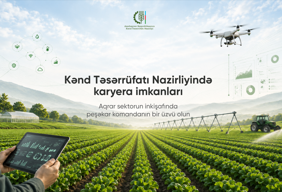 Kənd Təsərrüfatı Nazirliyində Mərkəzləşdirilmiş İşə Qəbul Portalı istifadəyə verilib