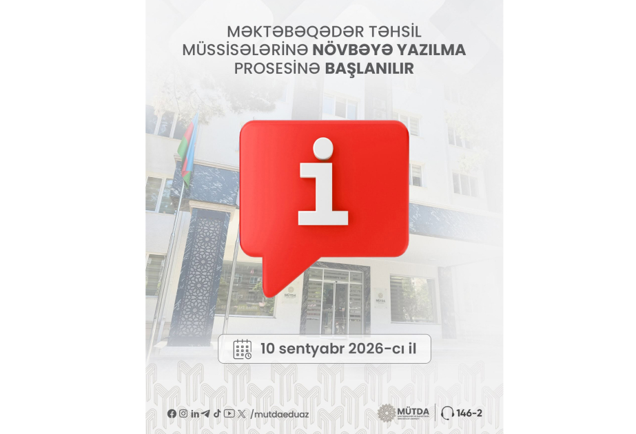 Məktəbəqədər təhsil müəssisələrinə qəbul prosesi yenidən başlayır