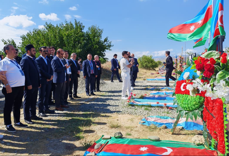 Türkiyə, Gürcüstan və İraqdan olan din xadimləri Ağdamda