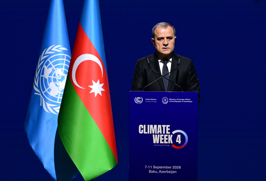 Azerbaijani FM: Climate change is no longer a distant threat