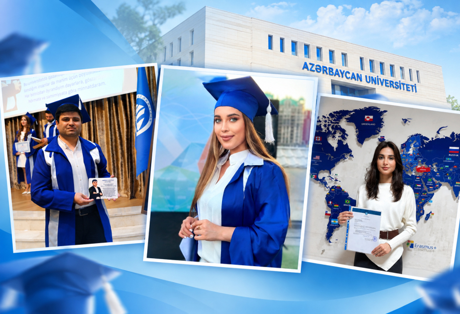 Bu il 22 tələbə Azərbaycan Universitetini fərqlənmə diplomu ilə bitirib
