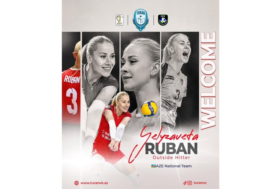 Azərbaycan millisinin voleybolçusu "Turan" klubuna keçib