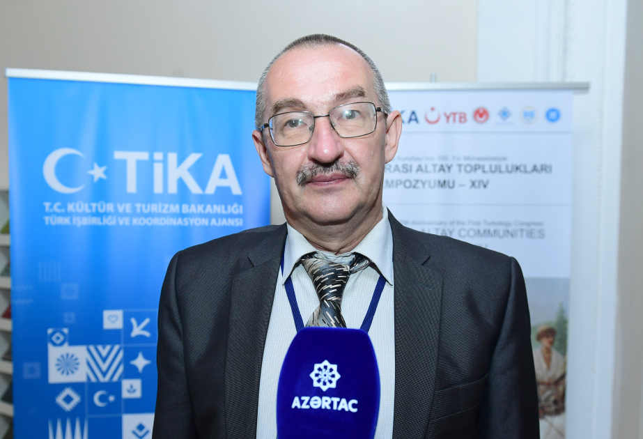 Rusiyalı professor: XIV Beynəlxalq Altay topluluqları simpoziumu Türk dünyası üçün çox vacibdir