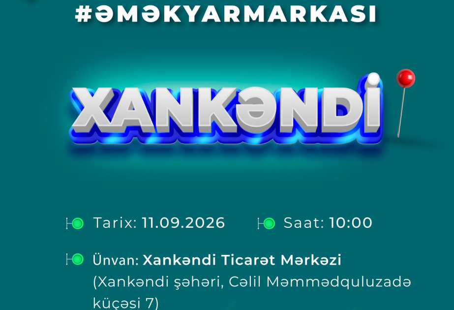 Xankəndidə keçiriləcək növbəti əmək yarmarkasında 200-ə yaxın vakansiya təqdim ediləcək