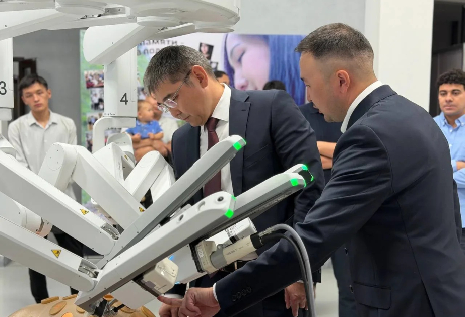 First robotic system unveiled in Kyrgyzstan