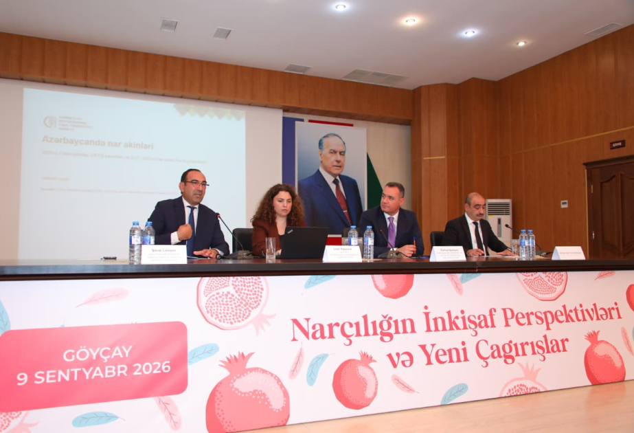 Göyçayda narçılığın inkişaf perspektivləri müzakirə olunub