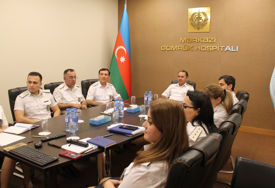 ® Mərkəzi Gömrük Hospitalında “Xəstəxana üzrə kağızsız məlumat mübadiləsi” mövzusunda növbəti təlim təşkil olunub