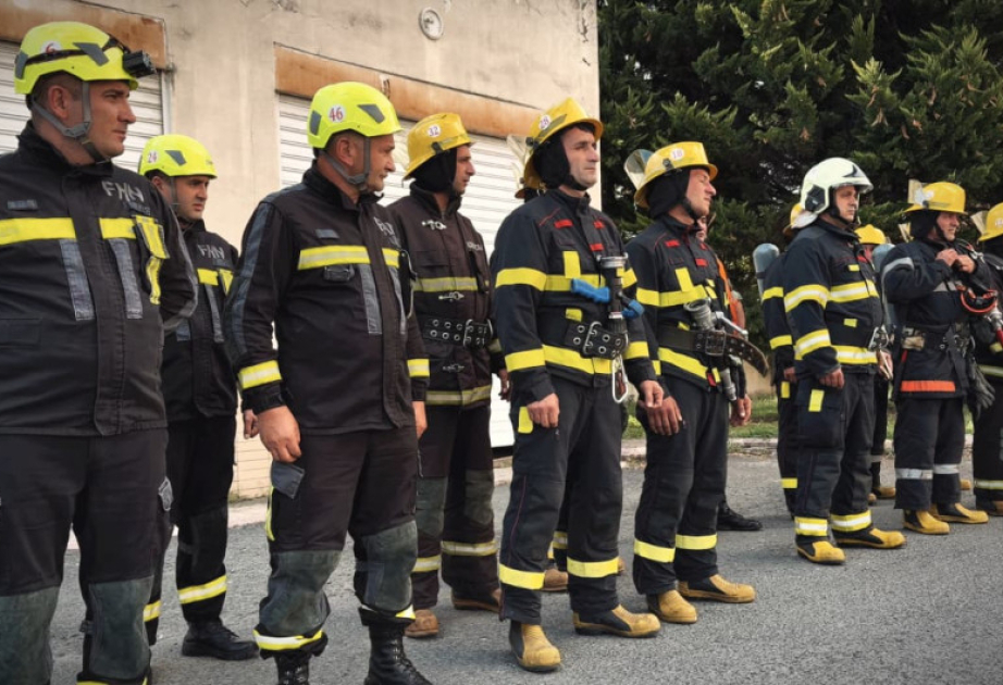 Zaqatalada yanğınla bağlı taktiki təlim keçirilib