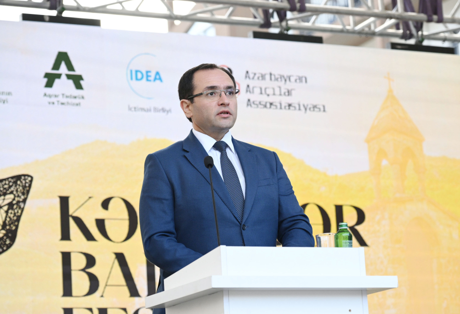 Nazir: Ötən il arıçılıq məhsullarının respublika yarmarkasında 83,5 ton məhsul satılıb