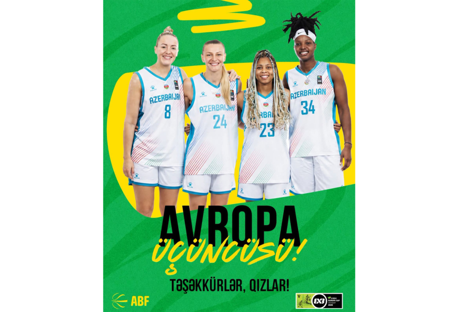 Azərbaycanın 3x3 basketbol millisi Avropa üçüncüsü olub