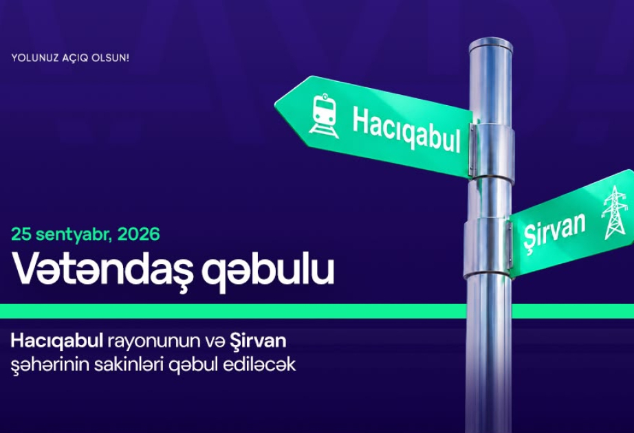 AAYDA-nın sədri Hacıqabul və Şirvan sakinlərinin müraciətlərini dinləyəcək