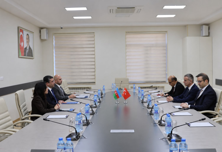Vorsitzender des Medien- und Rundfunkrates Aserbaidschans empfängt türkische Delegation