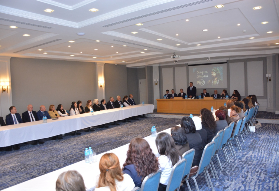 Şamaxıda Xaqani Şirvaninin 900 illik yubileyinə həsr olunmuş elmi konfrans keçirilib