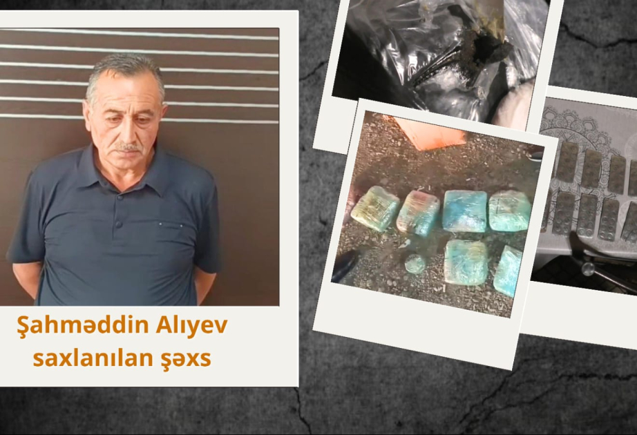 Yardımlıda 8 kiloqramdan artıq narkotik vasitə aşkarlanıb VİDEO