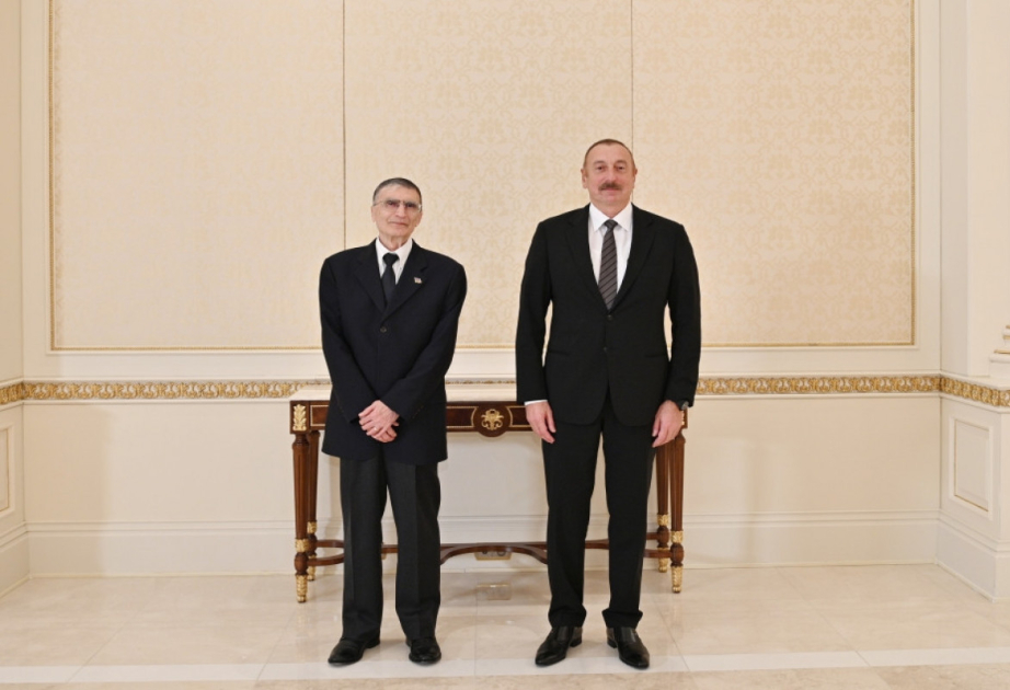 Nobel mükafatı laureatı Əziz Səncər Prezident İlham Əliyevə təşəkkür edib
