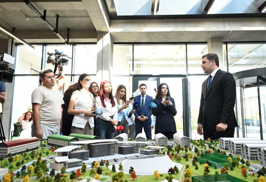 “SABAH.city” innovasiya şəhərciyinə mediatur təşkil olunub